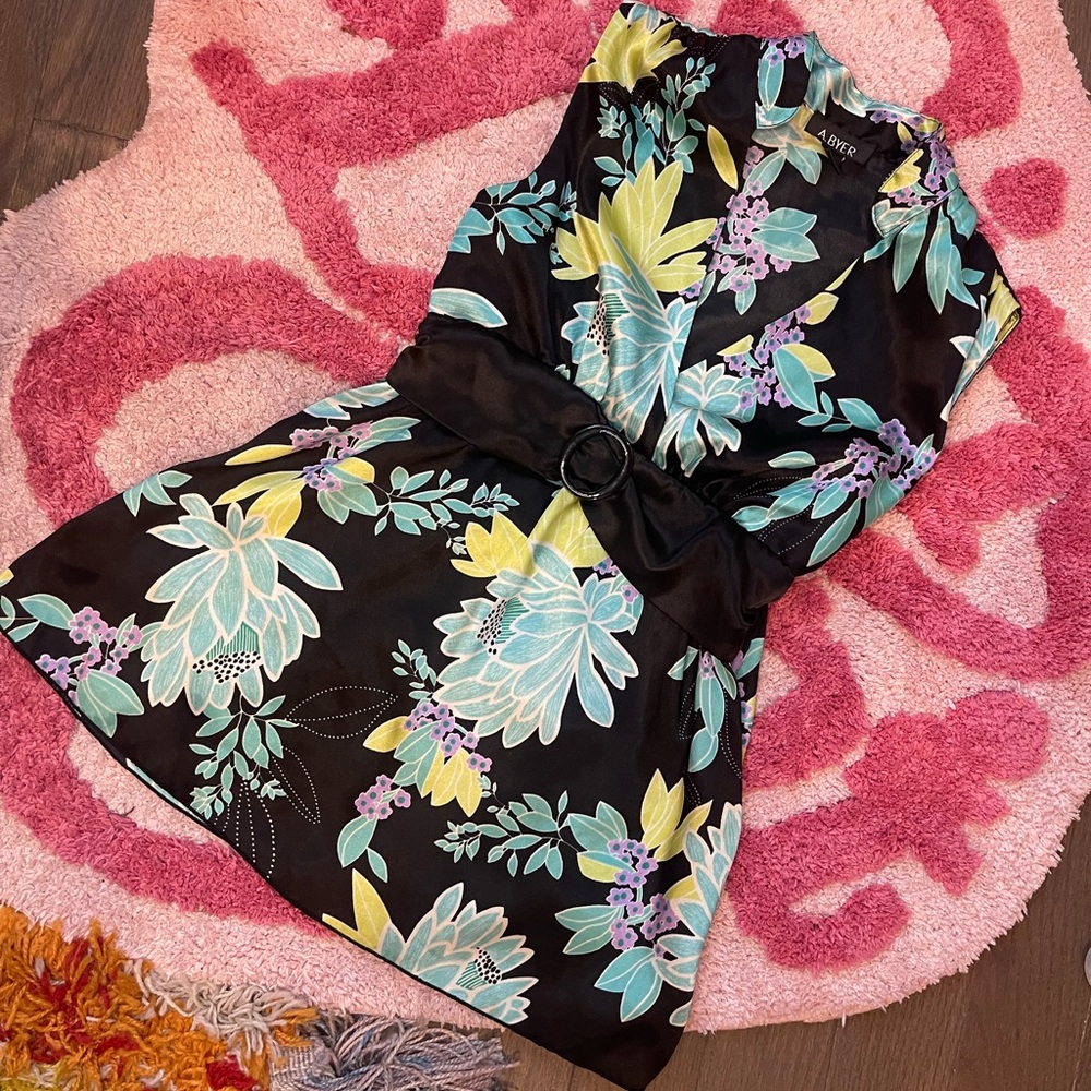 Vintage Y2K silky blouse tank top